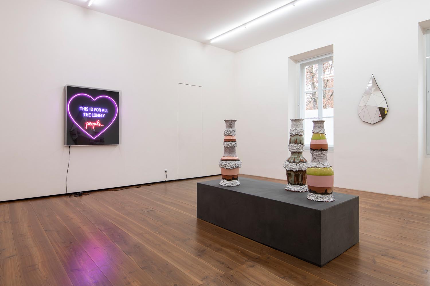 o.T. 12. November 2018 Keramik / Ceramic h 89, Ø 35 cm o.T. 13. November 2018 Keramik / Ceramic h 86, Ø 34 cm o.T. 14. November 2018 Keramik / Ceramic h 82, Ø 27 cm o.T. 12. November 2018 Keramik / Ceramic h 89, Ø 35 cm o.T. 13. November 2018 Keramik / Ceramic h 86, Ø 34 cm o.T. 14. November 2018 Keramik / Ceramic h 82, Ø 27 cm