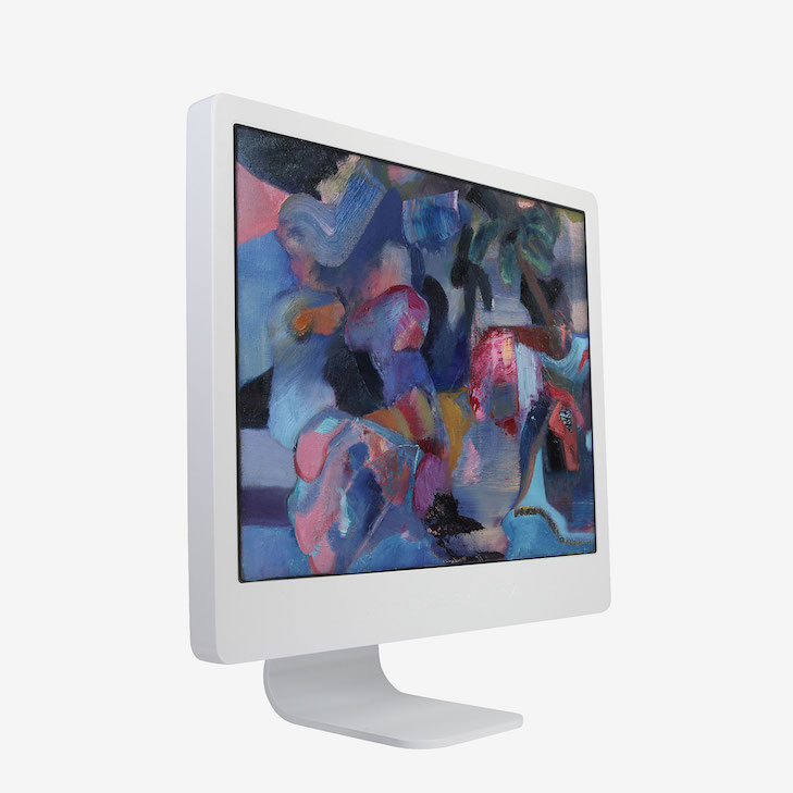 iPaint, 2017 Oil on canvas, wood, synthetic resin, 67.5 × 66 × 27 cm Alexander Iskin, iPaint, 2017 Oil on canvas, wood, synthetic resin, 67.5 × 66 × 27 cm