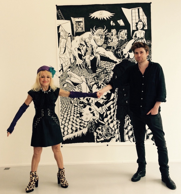 Neal Fox 7 Neal Fox with Suzanne Tarasieve, Paris, 2017 Courtesy Galerie Suzanne Tarasieve, Paris