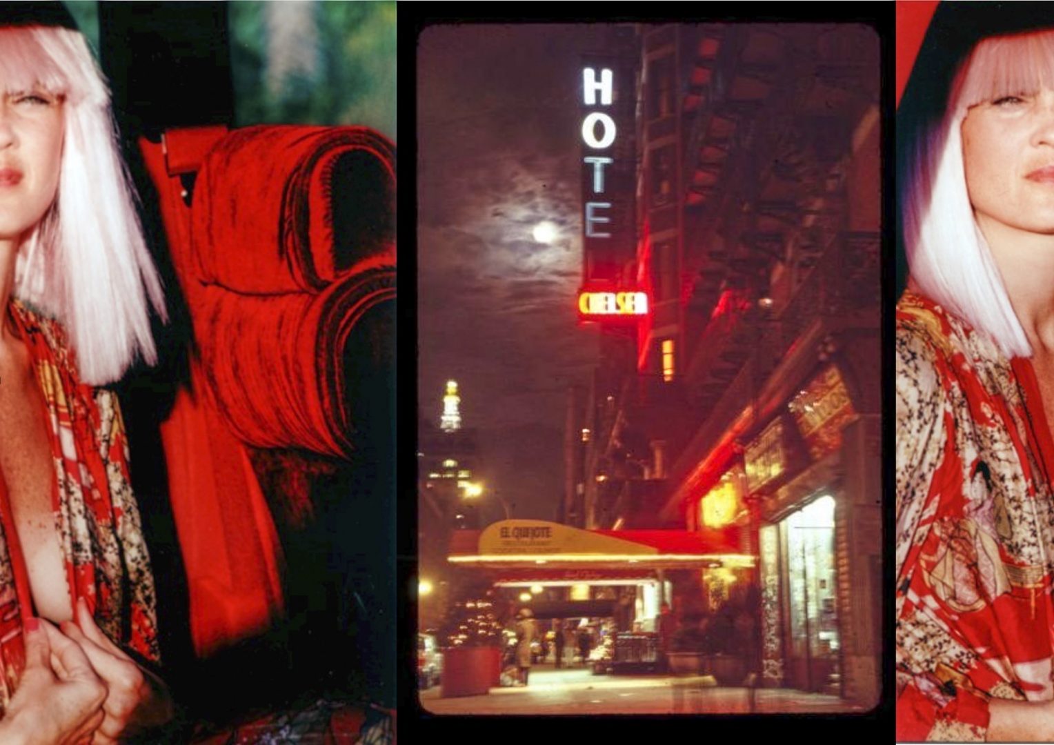 Linda Troeller 15 Self-portrait, Chelsea Hotel and El Q Restaurant, 2006