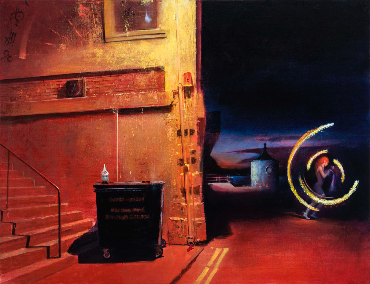 David FeBland 2 Firesign, courtesy Gallery Friedmann-Hahn