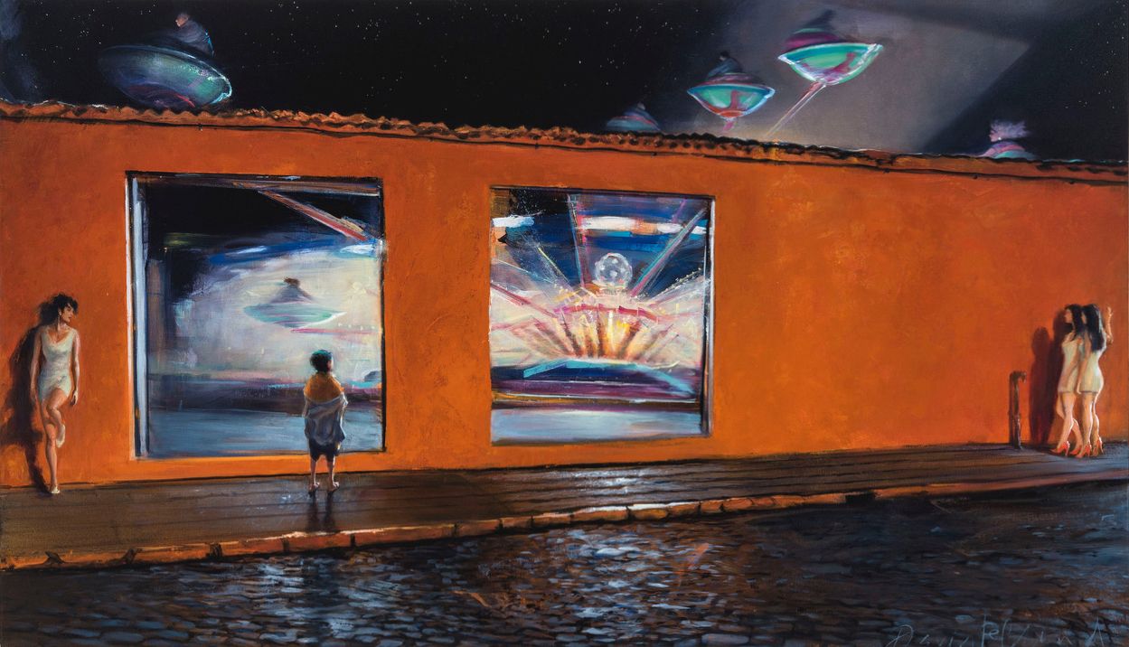 David FeBland 5 Fly me to the moon, courtesy Gallery Friedmann-Hahn