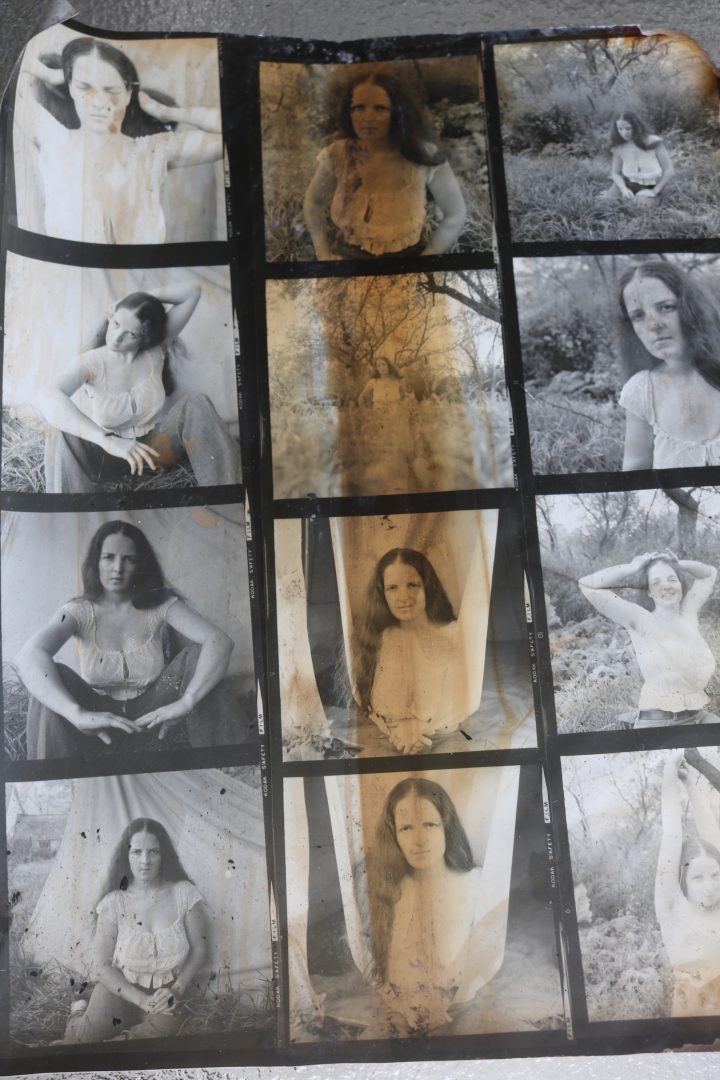 Linda Troeller 5 Ann Tucker, former Curator Museum of Fine Arts, Houston at Aperion, 1973. Exposed to my house fire