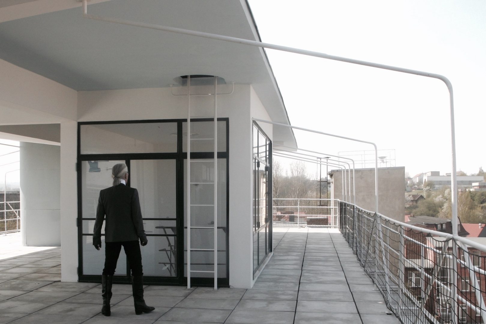 Linda Troeller 6 Karl Lagerfeld, Apolda, 2005