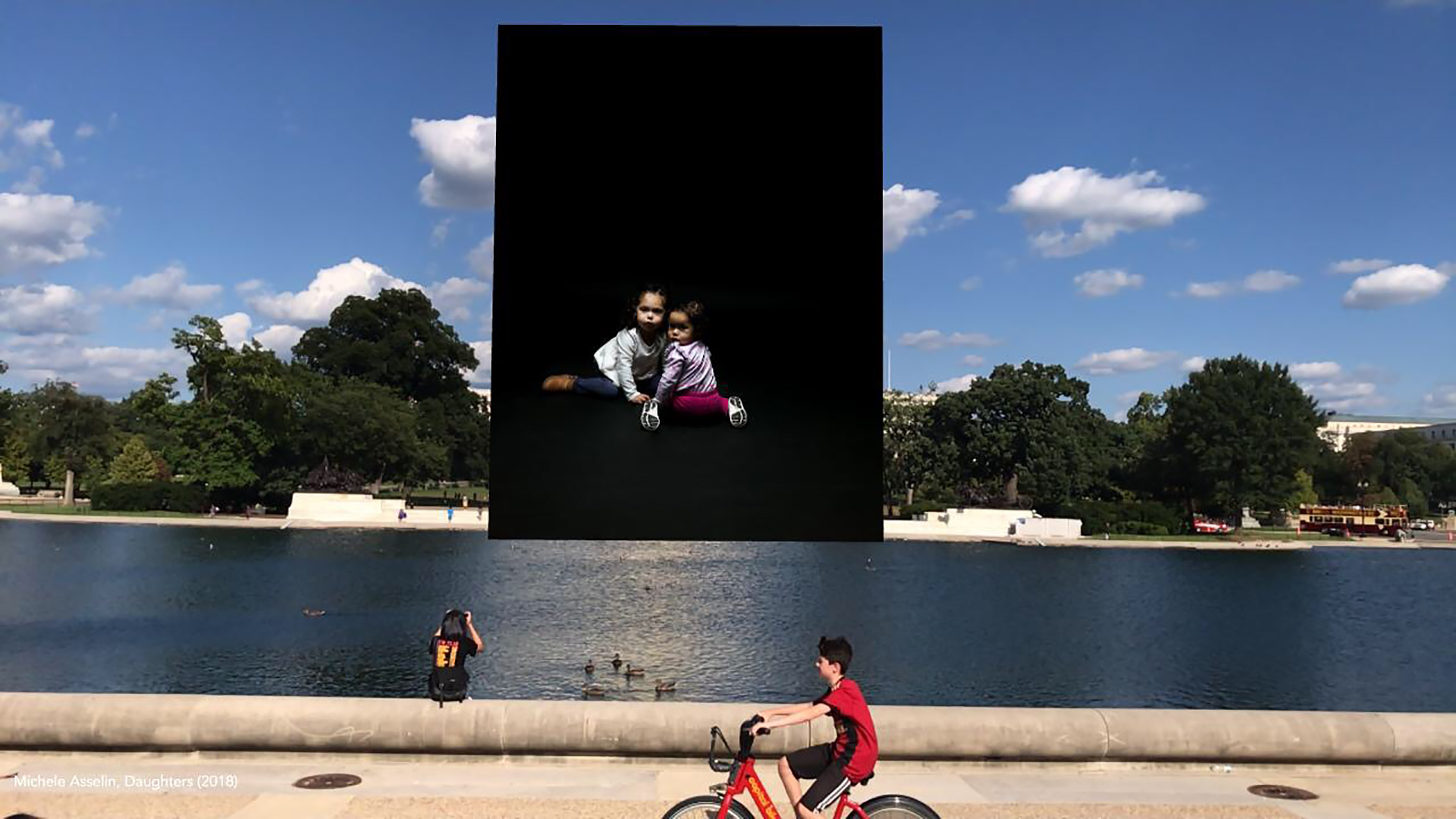 Art et activisme: NANCY BAKER CAHILL + Coordinates projet 4 Julia Bogany and Marissa Aranda, The Journey of Visibility, 2018, Los Angeles, CA (from Defining Line)