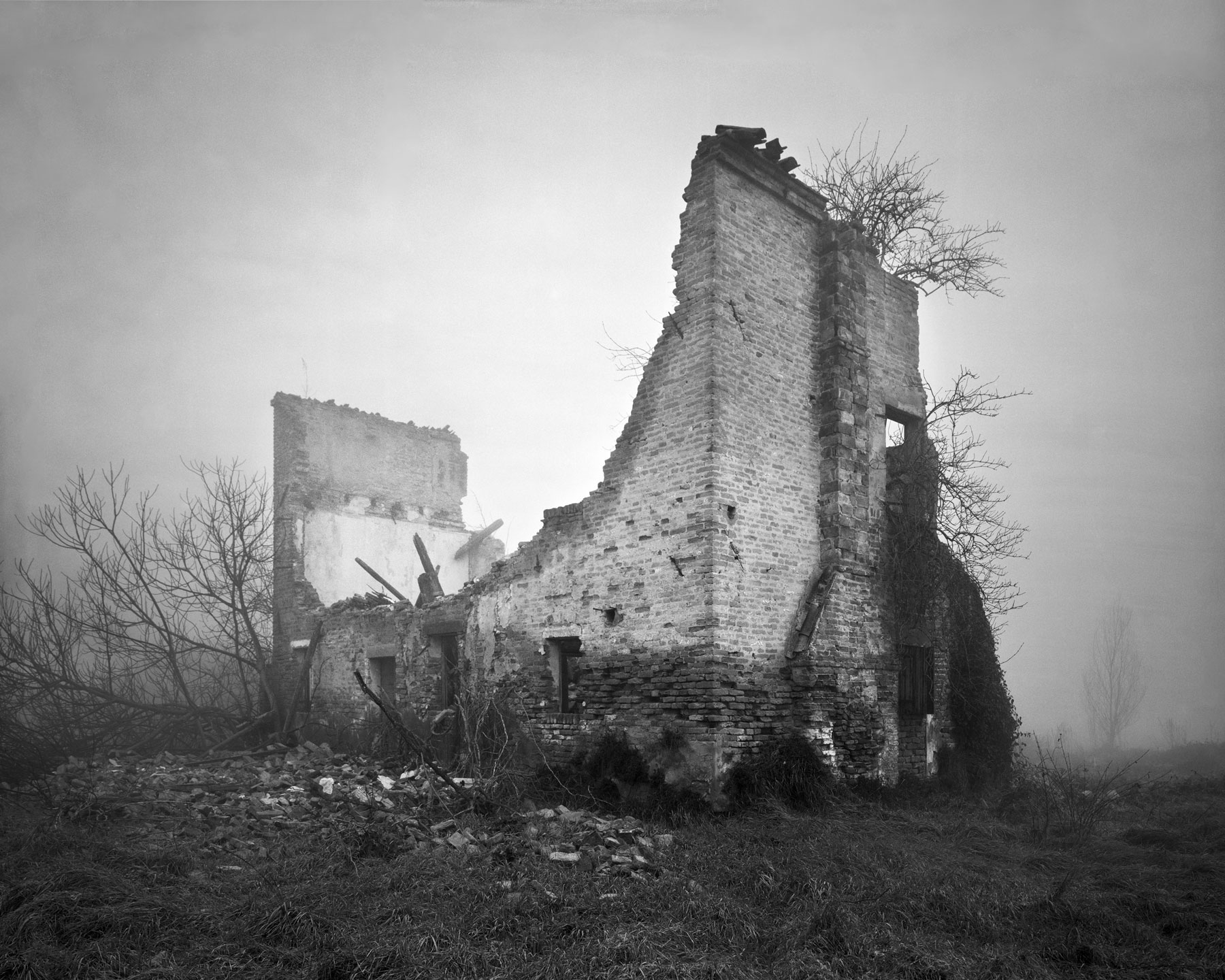 Marco Maria Zanin 12 © Photograph by Marco Maria Zanin. 'Padova 108' from Cattedrali Rurali (Rural Cathedral) series (2014). Silver gela-tin print.