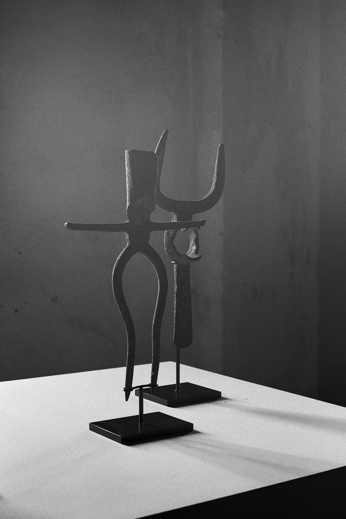 Marco Maria Zanin 13 © Photograph by Marco Maria Zanin. 'Figure Femminile e Maschile' (2018) from Ritualia series. Silver gelatin print