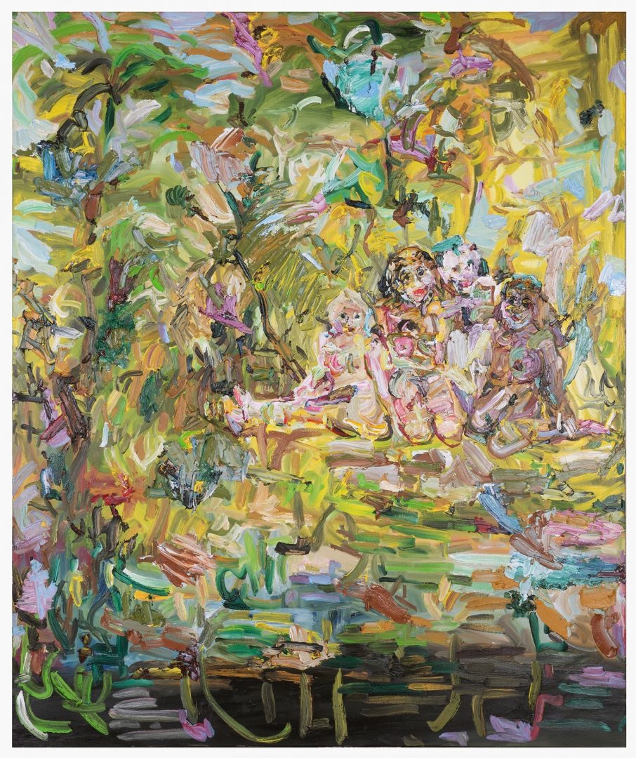 Vanessa Prager "End of the Road" 2019, oil on canvas 182.9 x 152.4 cm