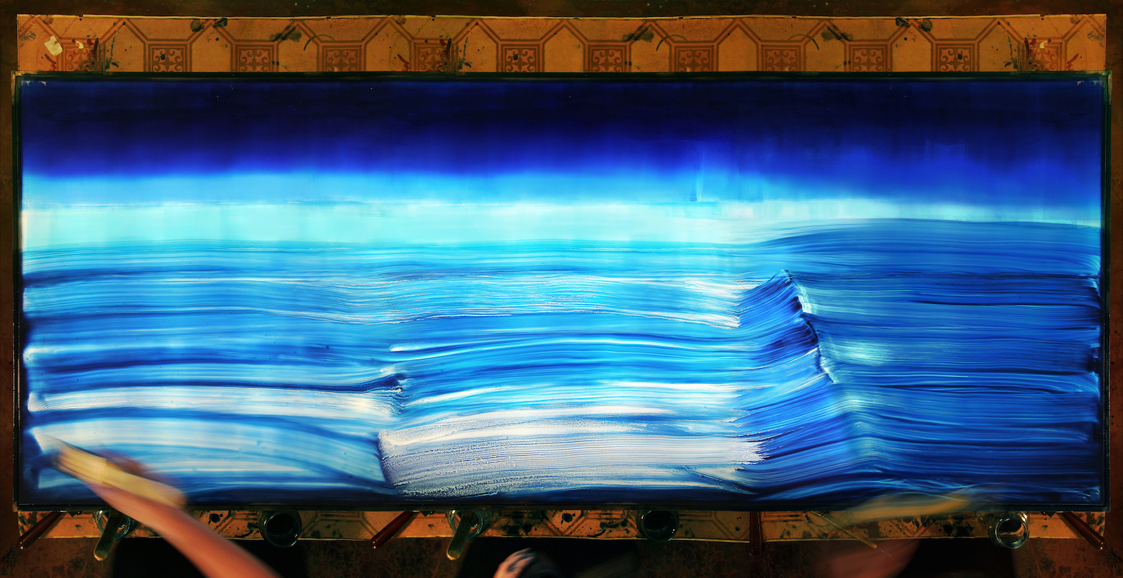 Christine Dixie, The Atlantic from The santiago Cross Exhibition