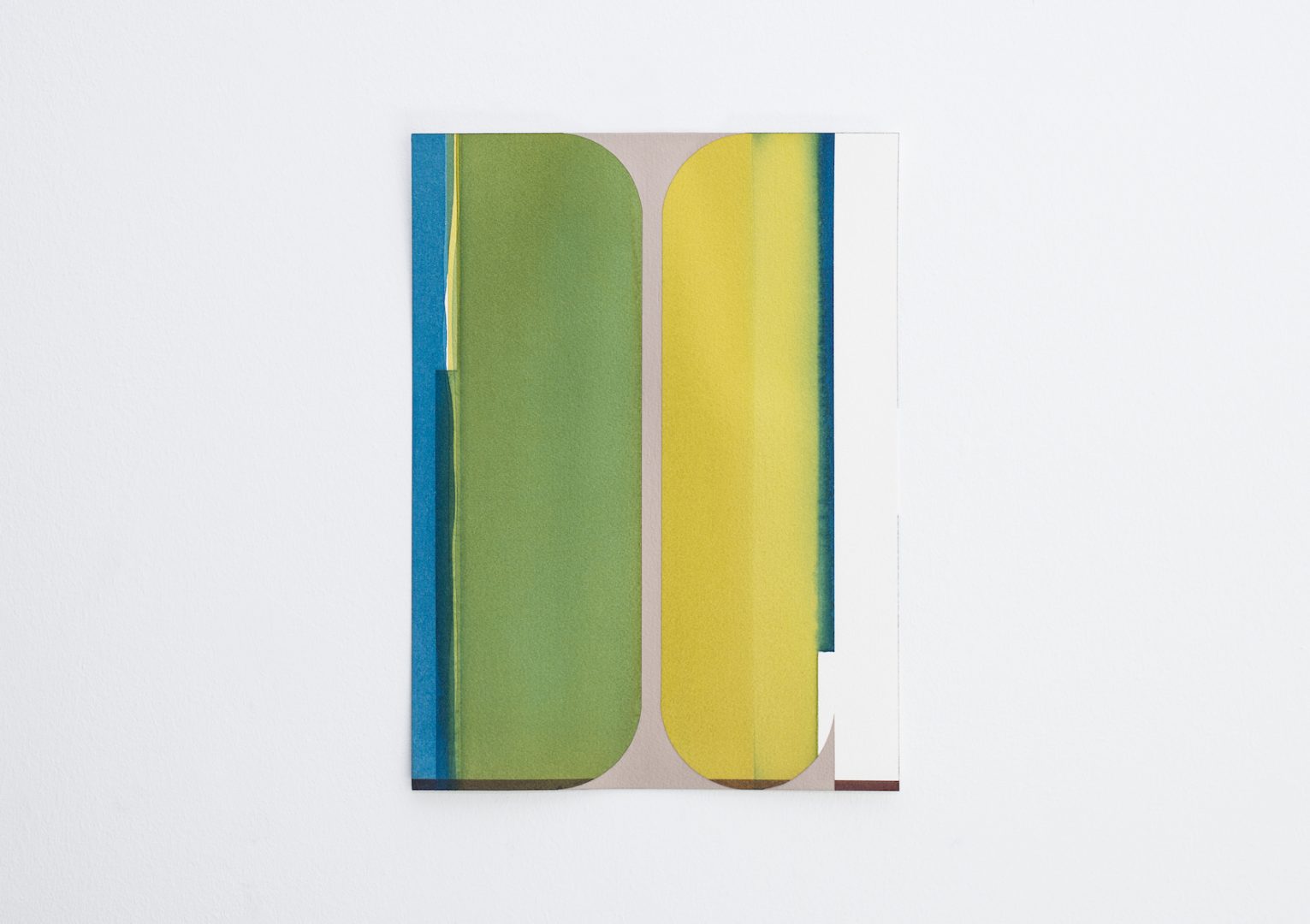 Irina Ojovan 13 Irina Ojovan, He calls them´simpatic´works N4 2019 watercolours and oil on Arches paper 31x23 cm.