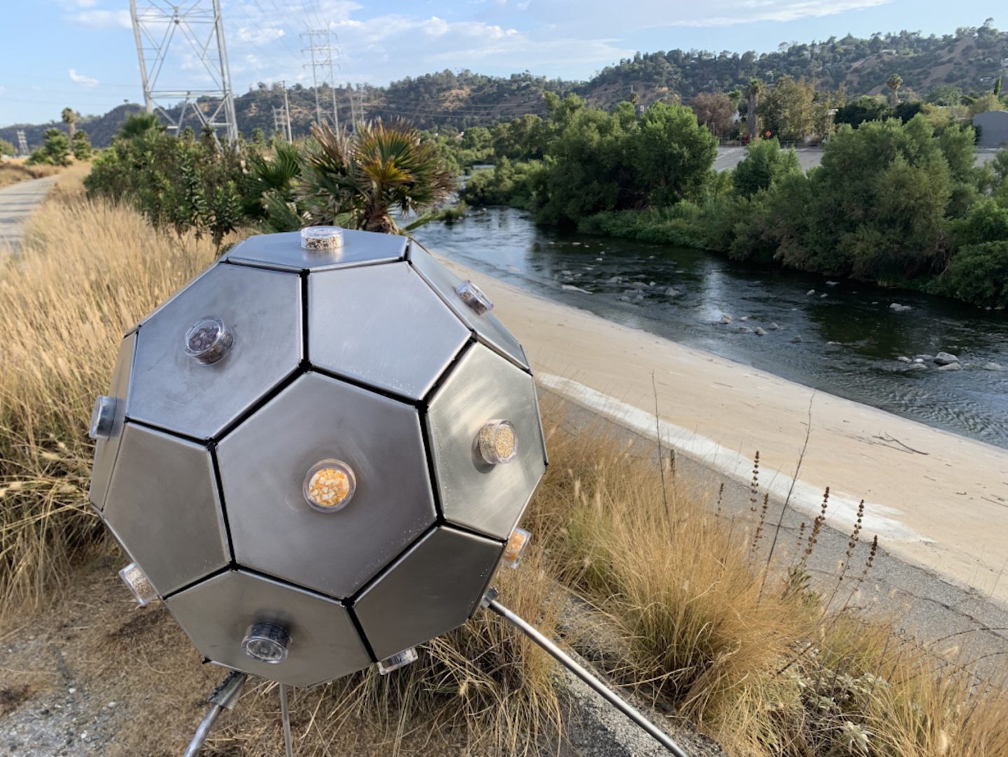 BEATRIZ CORTEZ 4 Beatriz Cortez, Generosity I, 2019. Steel, acrylic and plastic containers, zip ties, and corn, amaranth, quinoa, sorghum, and black bean seeds, 160 x 91 x 91 cm. Courtesy: the artist and Commonwealth and Council, Los Angeles
During a special event at the Arto LIFEWTR lounge at Frieze London, Cortez announced her excitement at having ‘the opportunity to make this sculpture and place it in such a visible space in New York City.’ Through their encounter with the work, she said, she hoped passerbys to ‘imagine migration and movement in planetary ways, through processes that have taken millions of years and that continue into the future.’ Born in El Salvador and based in Los Angeles, Cortez is represented by Commonwealth & Council gallery.
Beatriz Cortez at her exhibition ‘Trinidad: Joy Station’ at the Craft Contemporary Museum, Los Angeles. Courtesy:the artist and Commonwealth and Council, Los Angeles. Photo: Los Angeles Times / Carolyn Cole.
Beatriz Cortez at her exhibition ‘Trinidad: Joy Station’ at the Craft Contemporary Museum, Los Angeles. Courtesy:the artist and Commonwealth and Council, Los Angeles. Photo: Los Angeles Times / Carolyn Cole.
Reflecting on Frieze’s history in New York of commissioning ambitious artists projects, Frieze’s Artistic Director for the Americas and Asia Loring Randolph described Frieze Sculpture in New York as ‘another highly-visible platform for galleries to showcase the work of their artists’, adding she was ‘thrilled to add another award of this magnitude to our Frieze New York program through the support of Arto LIFEWTR.’
The Frieze Arto LIFEWTR Sculpture Prize is made possible through the ongoing partnership between Frieze and Arto LIFEWTR, a premium water brand committed to advancing and supporting emerging artists on a global stage. The Prize underscores the shared commitment between Frieze and Arto LIFEWTR in providing support and visibility to emerging artists, promoting dialogue between artists of different generations, and making art accessible in the public realm.
Beatriz Cortez, Tzolk'in, 2018. Steel, motor, battery, timer, solar panel, acrylic, and lacquer marker, 335 x 164 x 164 cm. Installation view at Socrates Sculpture Park, New York. Commissioned by Clockshop, Los Angeles. Courtesy: the artist and Commonweal
Beatriz Cortez, Tzolk'in, 2018. Steel, motor, battery, timer, solar panel, acrylic, and lacquer marker, 335 x 164 x 164 cm. Installation view at Socrates Sculpture Park, New York. Commissioned by Clockshop, Los Angeles. Courtesy: the artist and Commonwealth and Council, Los Angeles
Cortez’s proposal was selected from over 120 applications by artists from more than 30 countries, following an international open callm by a selection jury comprising chair Brooke Kamin Rapaport (Deputy Director and Martin Friedman Chief Curator, Madison Square Park) and guest judges Taylor Aldridge (curator, writer), Brett Littman (Director, Noguchi Museum and Sculpture Garden), Loring Randolph and Michaella Solar-March (Managing Director, Marketing and Experience, Rockefeller Center). Cortez will receive a generous budget to realize her artwork at Frieze New York 2020, with curatorial guidance from Kamin Rapaport.
Arto LIFEWTR is a premium water brand dedicated to advancing emerging artists, providing the brand’s bottle as a canvas and serving as a platform for rising talent. The brand also provides a support program of exposure and advancement opportunities through collaborations with partners such as Frieze.
Frieze Sculpture returns to Rockefeller Center in New York in April 2019.
TWITTER
FACEBOOK
EMAIL TO
PINTEREST
Sponsored Content /
ARTO LIFEWTR BEATRIZ CORTEZ FRIEZE ARTO LIFEWTR SCULPTURE PRIZE COMMONWEALTH & COUNCIL FRIEZE SCULPTURE NEW YORK BRETT LITTMAN FRIEZE NEW YORK 2020
MORE LIKE THIS
Jaume Plensa, Frieze Sculpture at Rockefeller Center 2019
Frieze Sculpture Now Open at Rockefeller Center
Jaume Plensa, Behind the Walls, 2019, presented by Richard Gray Gallery and Galerie Lelong, Frieze Sculpture at Rockefeller Center, New York 2019
Listen: Brett Littman in conversation with Pedro Reyes and Meg Webster
Paulo Nazareth at Frieze Sculpture at Rockefeller Center, New York 2019. Courtesy: the artist and Mendes Wood DM. Photo: Timothy Schenck/Frieze.
Announcing the Frieze LIFEWTR Sculpture Prize
Brett Littman on The Shock of the 'News'
Your Guide to the Best Shows at London Gallery-Share Condo
Patrick Staff Proposes Drunkenness as a Queer Mode of Being
‘Made in L.A. 2018’: Widely Inclusive and Brimming with Community Spirit, But Is It Too Earnest?
Sonia Leimer, Encounters, 2017, installation view. Courtesy: the artist and Commonwealth and Council;