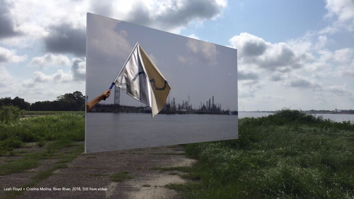 Leah Floyd + Cristina Molina, River River, 2018, Still from video Leah Floyd + Cristina Molina, River River, 2018, Still from video