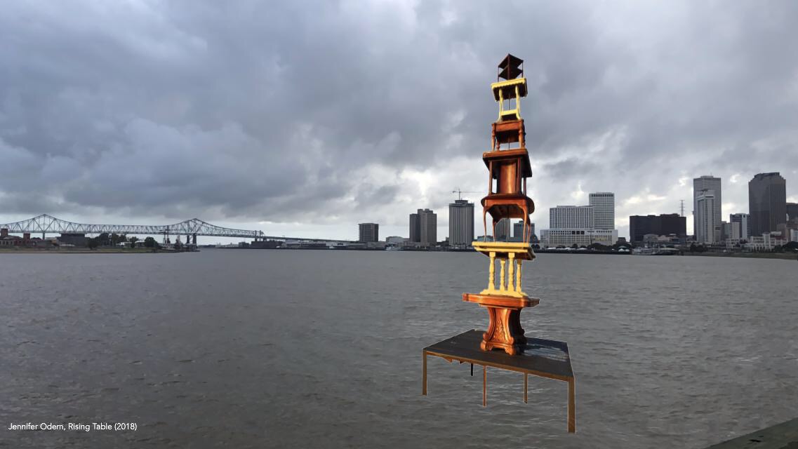 Jennifer Odem, Rising Table, 2018 Jennifer Odem, Rising Table, 2018