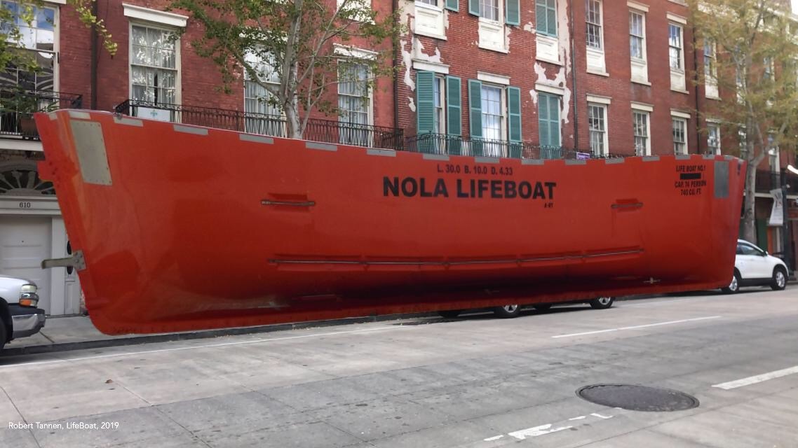 Robert Tannen, LifeBoat, 2019 Robert Tannen, LifeBoat, 2019