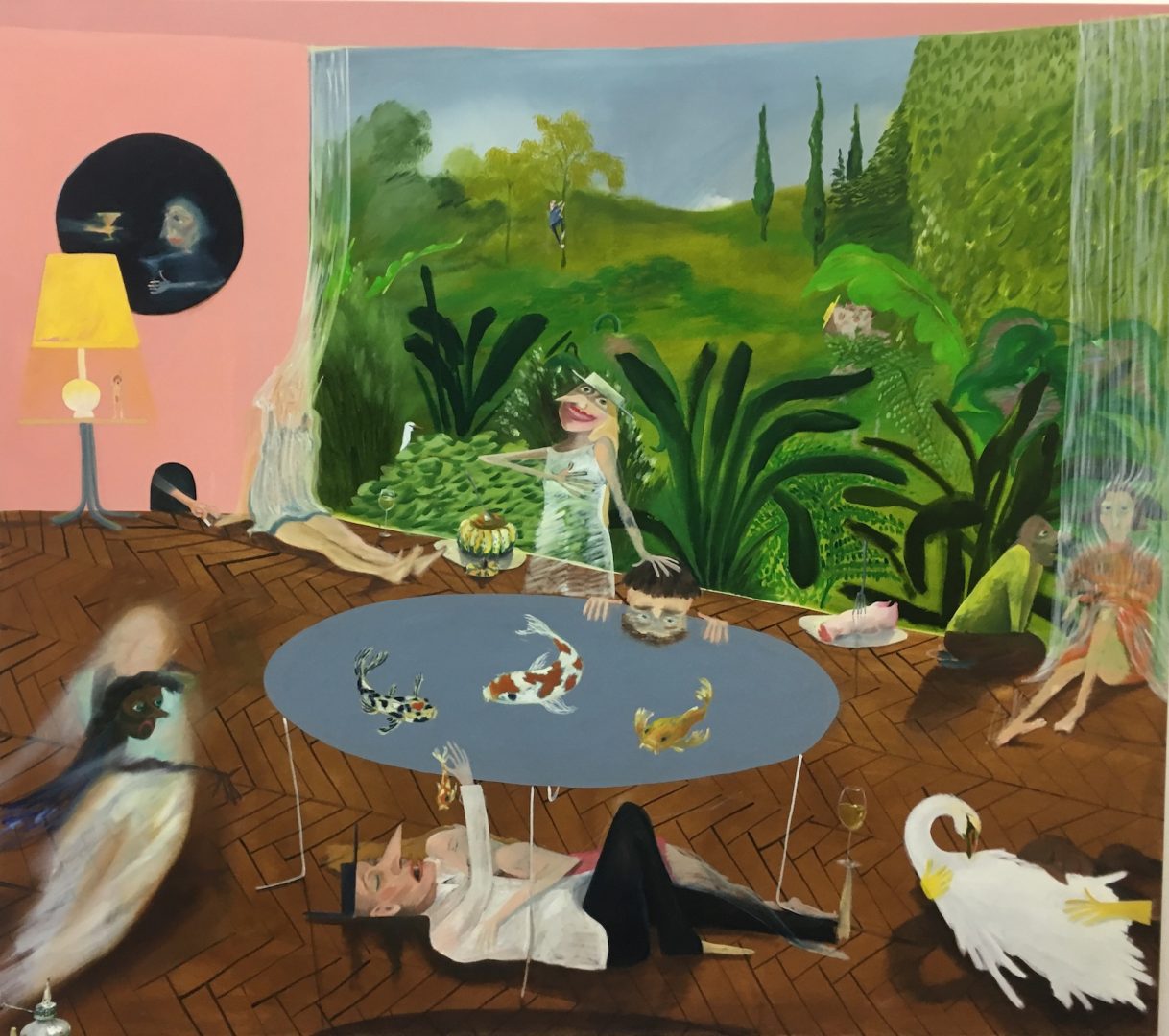 Mary Stephenson, Untitled, 2019, oil on canvas