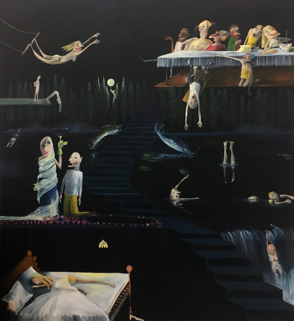 Mary Stephenson, Untitled, 2019, oil on canvas