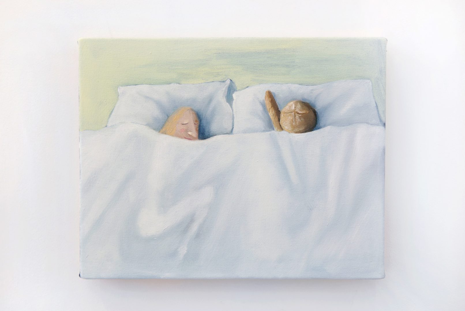 Mary Stephenson, KNeading, 2019, Oil on canvas