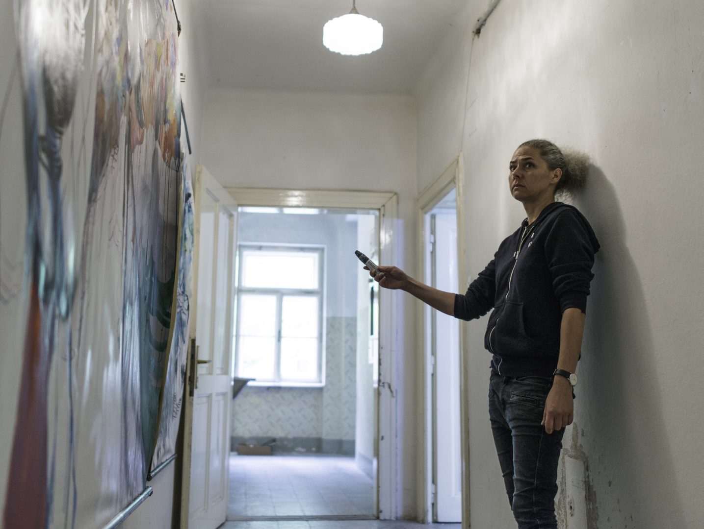 HELGA SCHMIDHUBER 7 Helga Schmidhuber, Atelieransicht, SommerFrischeKunst, 2017, Photo credit: Holger Schmidhuber