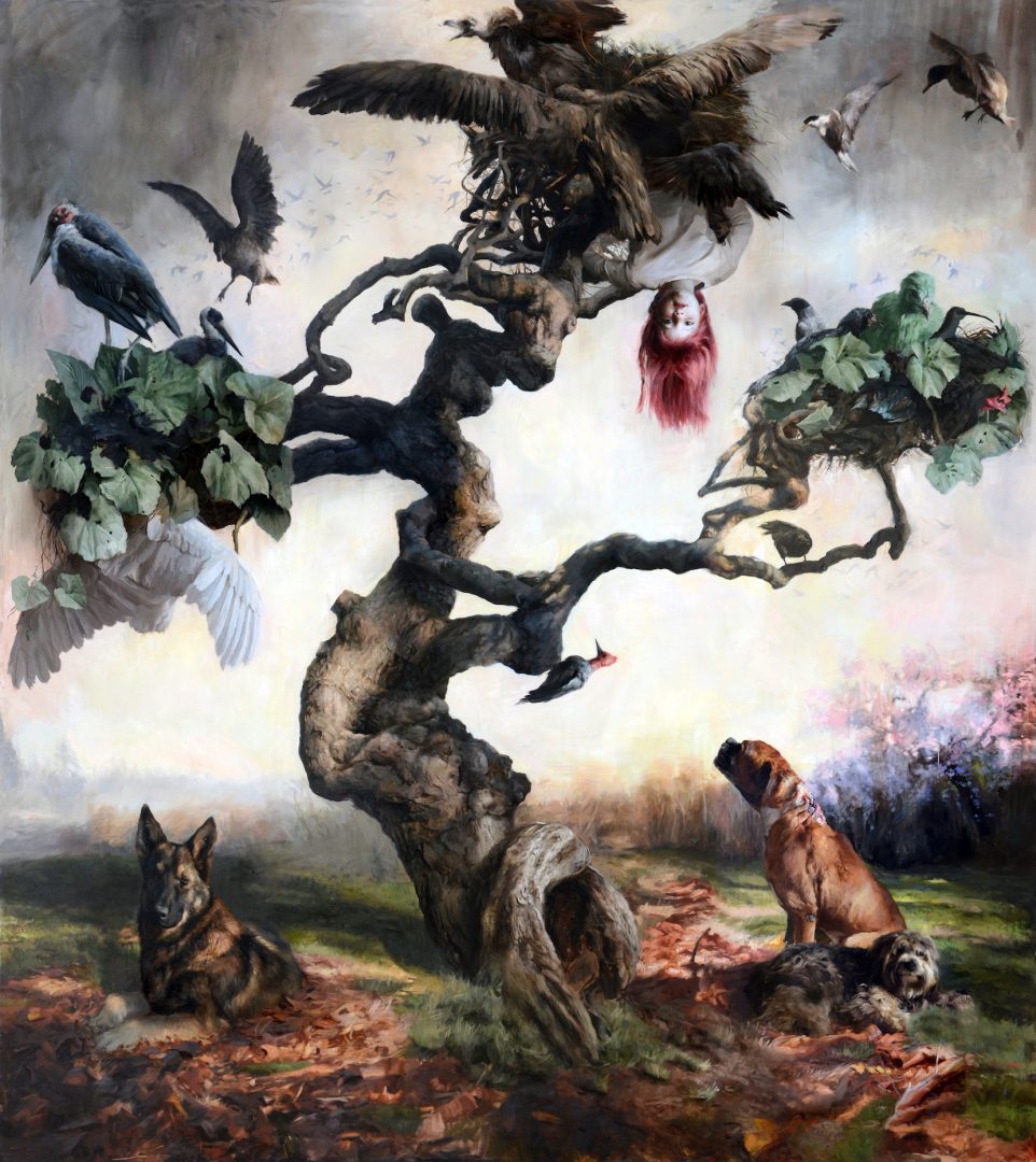 GUILLERMO LORCA 2 Guillermo Lorca, Eternal life, 2013, oil on canvas 290x260cm
