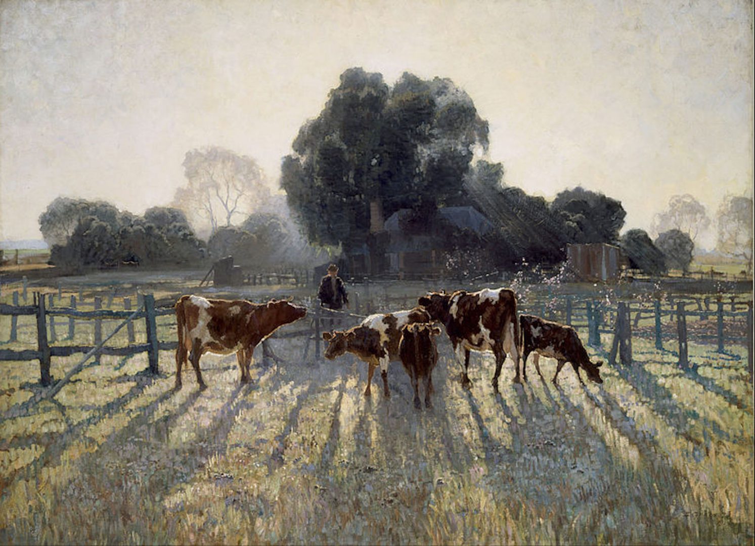 ADAM LEE 6 Elioth Gruner, 1919, Spring frost