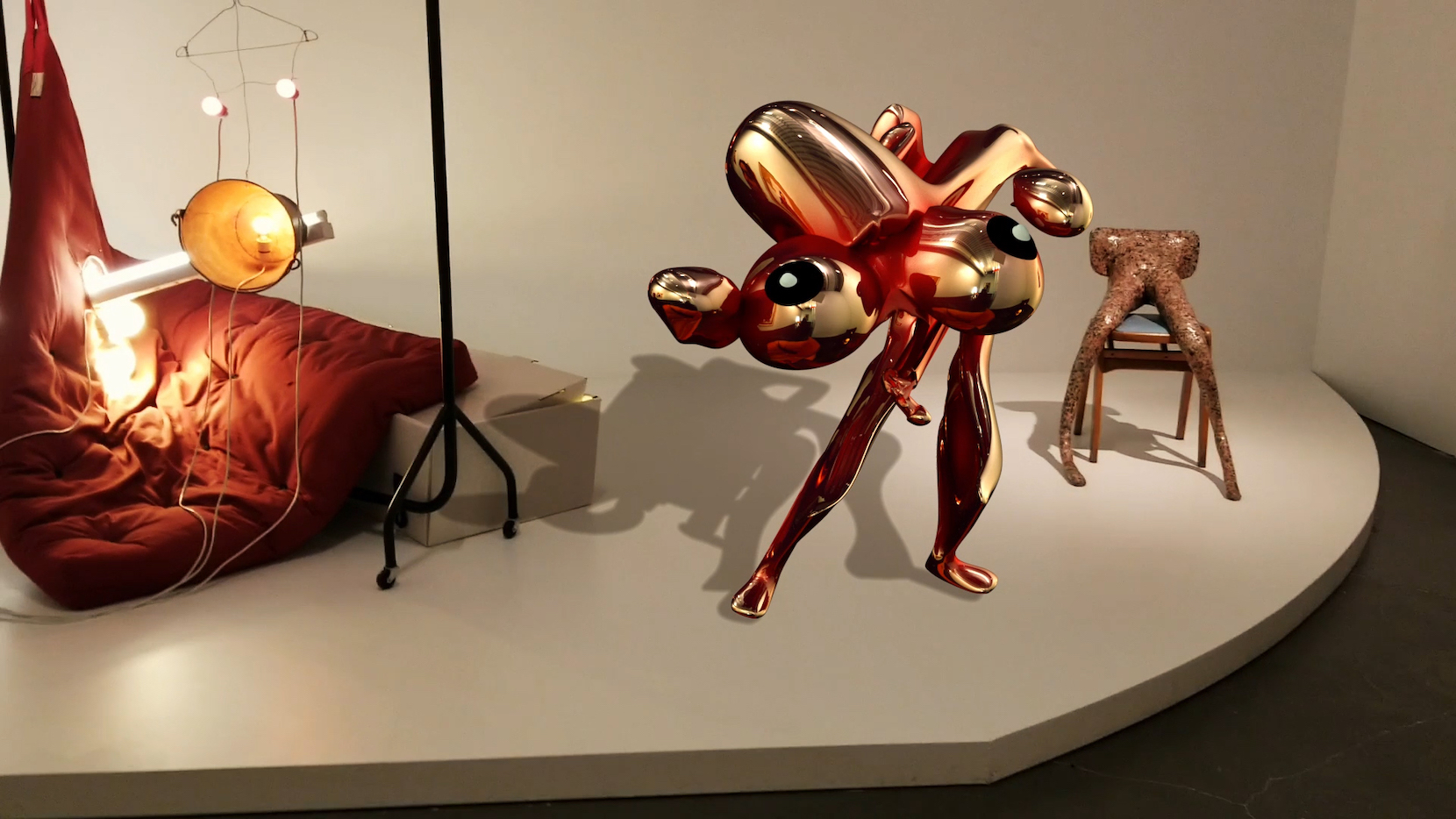 Marjan Moghaddam, Non Binary Nude Glitch, Hacking Sarah Lucas at the New Museum