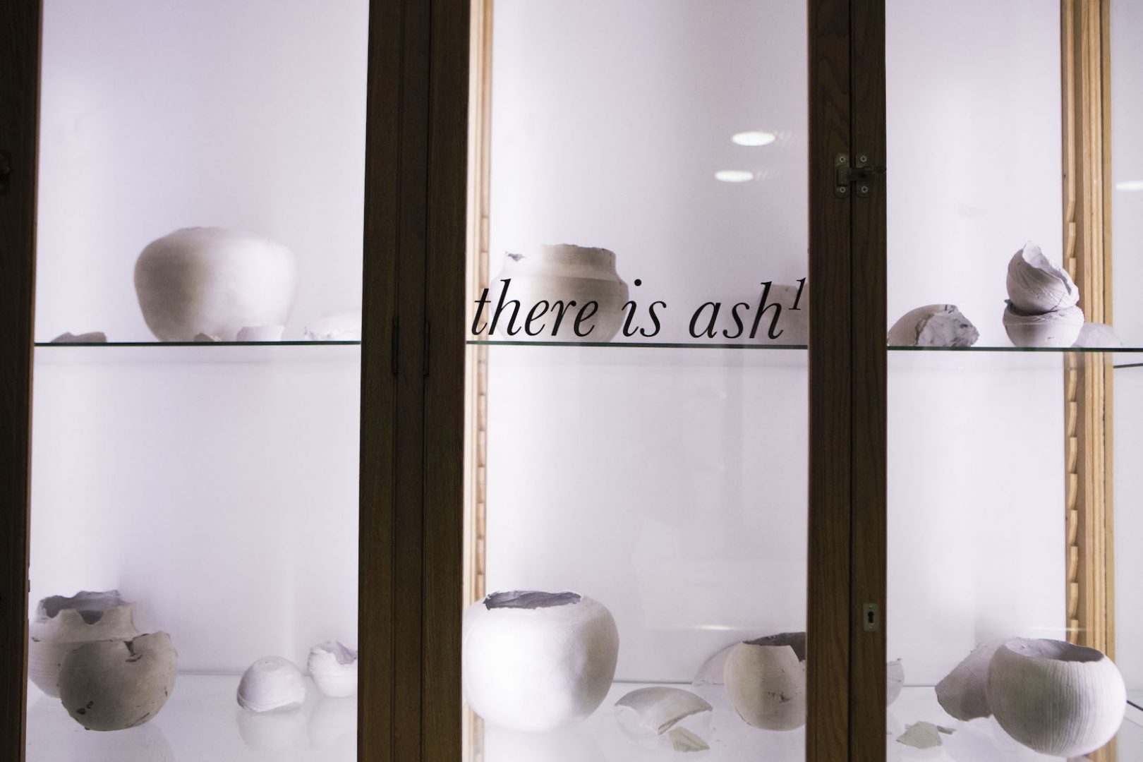 TALYA LUBINSKY 2 The Wits Anthropology Department reopened its Museum collection with "If we burn there is ash". An exhibition by Talya Lubinsky with contributing artists Meghan Judge, Tshegofatso Mabaso and Thandiwe Msebenzi and performances by Lebohang Masango and Healer Oran. Wits University, Johannesburg. PICTURE LAUREN MULLIGAN