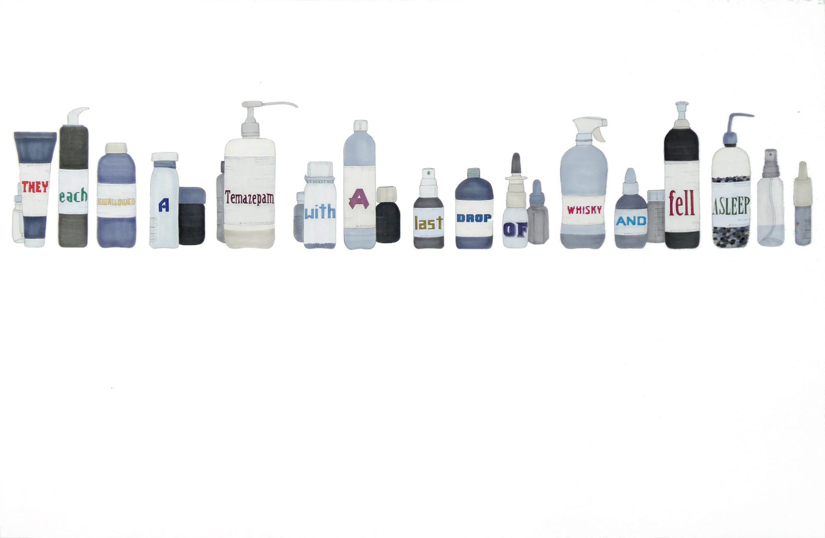 JEANNE SUSPLUGAS 13 Jeanne Susplugas, Containers (C.T.), 2014, ink on paper. © Jeanne Susplugas