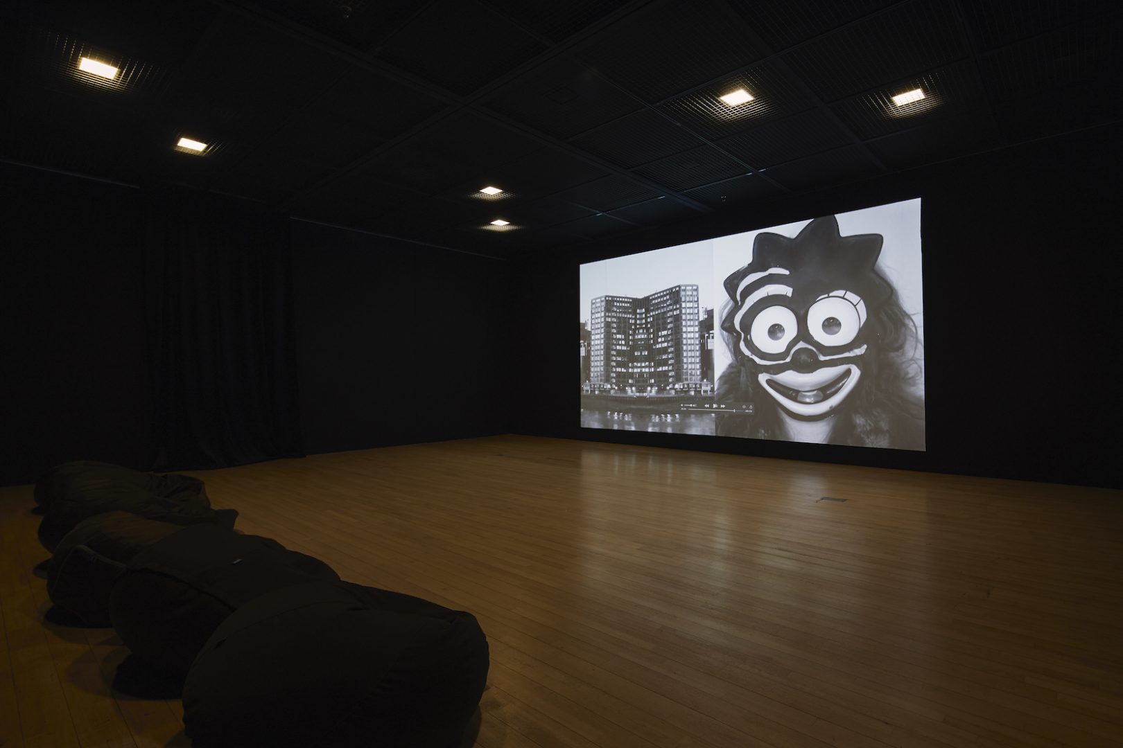 Nina E. Schönefeld, TRILOGY OF TOMORROW, 2019, Show Me Your Selfie @Aram Art Museum, Korea, Photo courtesy of Aram Art Museum