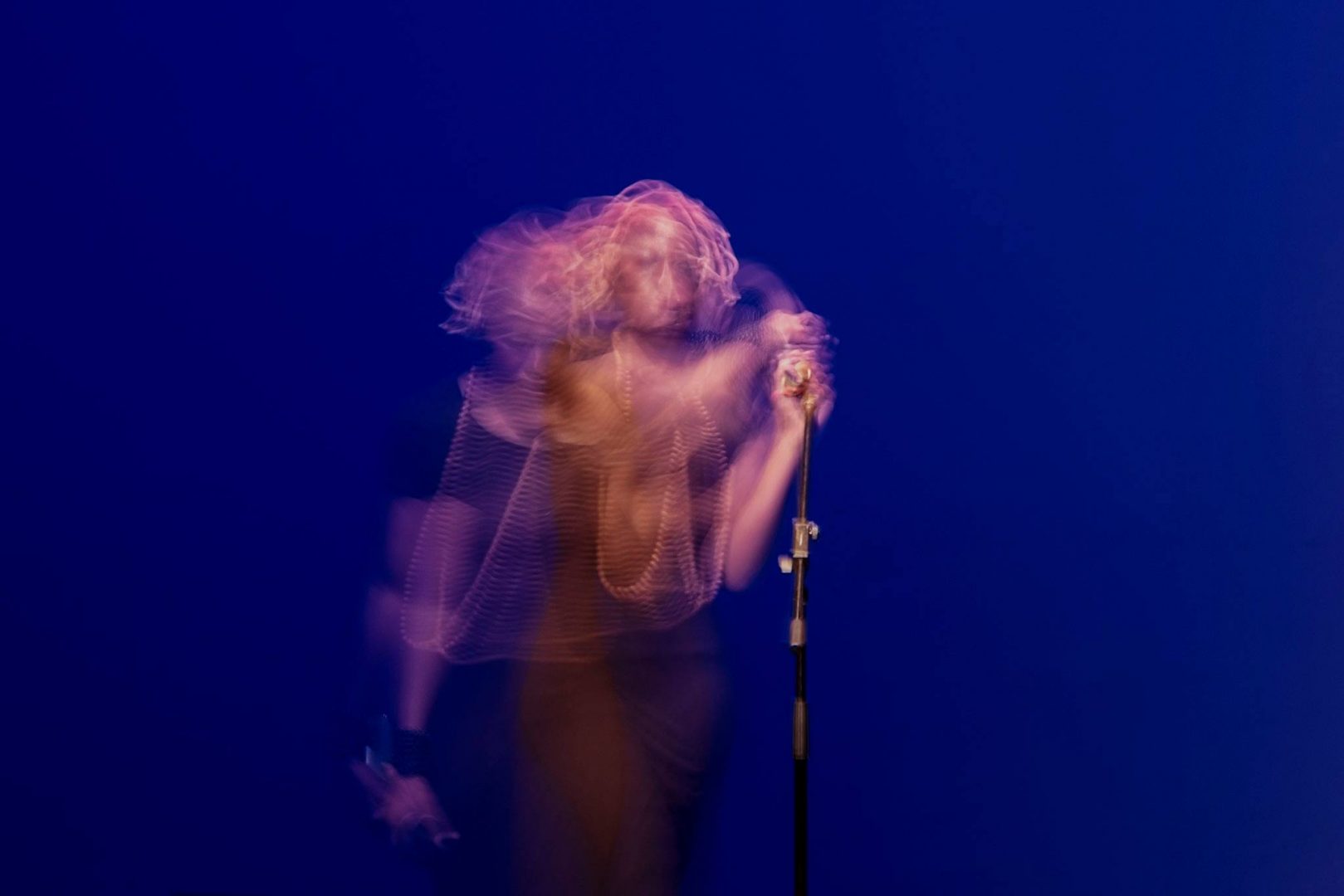 Yugen Blakrok at the 20th edition of Poesiefestival Berlin, Akademie der Künste, June 2019 
