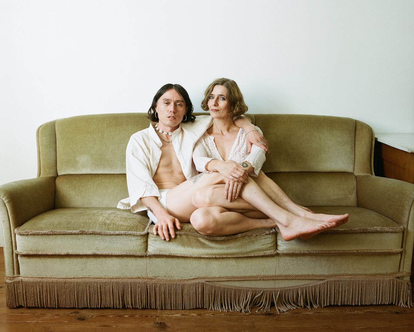 Marat + Ester: Pietá, (2020), Real-life couple Marat and Ester portrayed as a religious motif GØNEJA ✷ 3