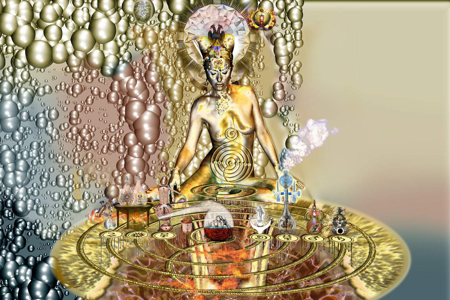 PENNY SLINGER 10 Penny Slinger, Alchemica, Dakini Oracle