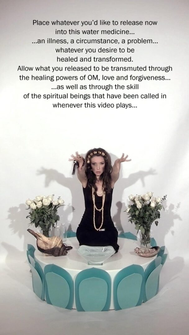 MONET CLARK 2 DAKINI (Water Ritual), 2011 still from performance video/transmutation device