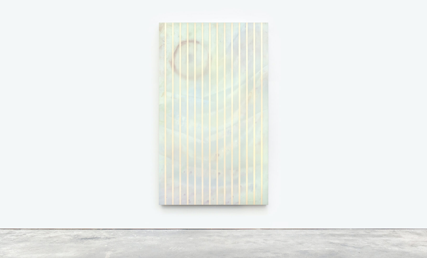 MARTINE POPPE 3 Martine Poppe, 2020 Breath, 200 x 120 cm, oil on polyester restoration fabric and textiles