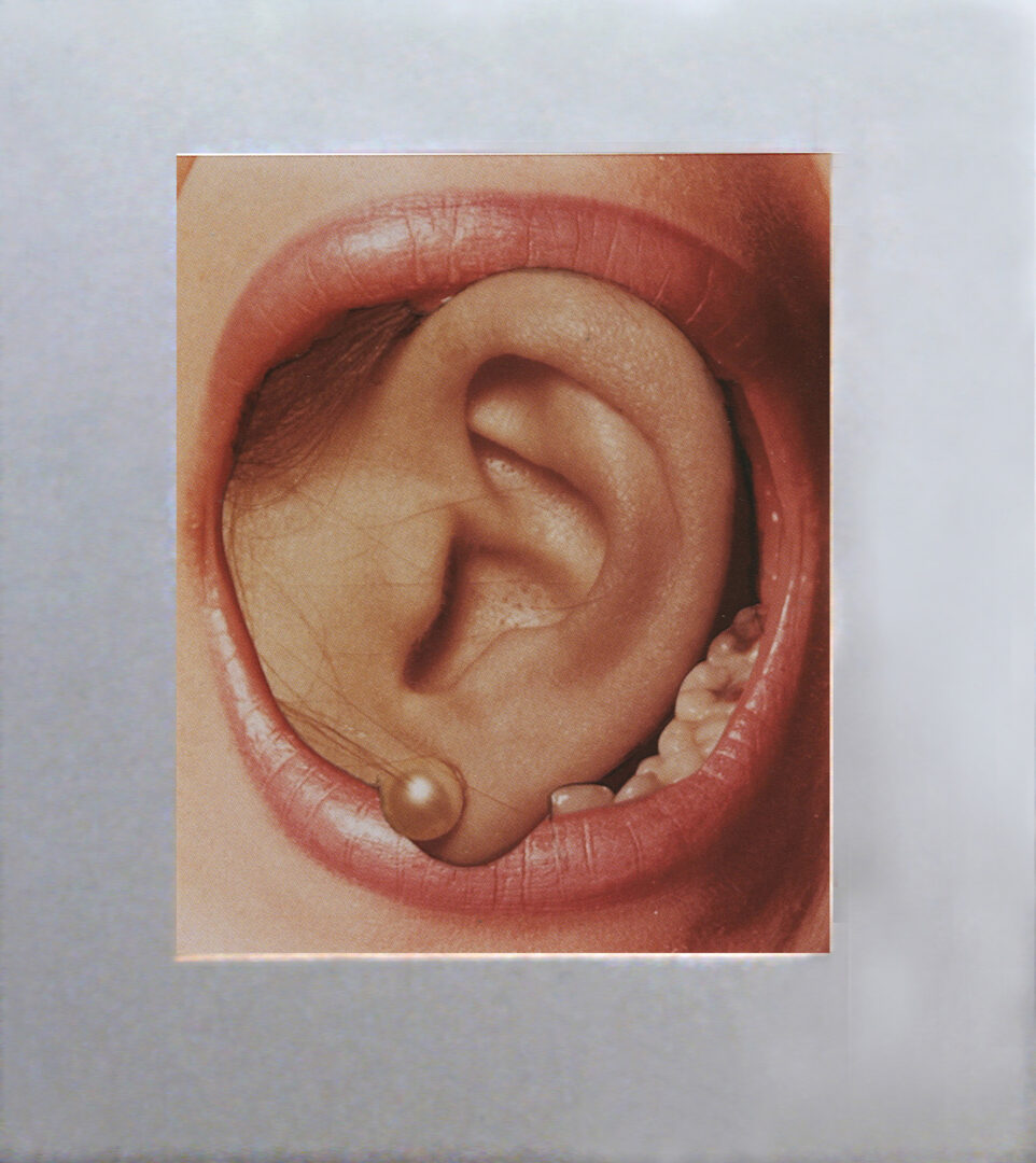 PENNY SLINGER 3 Penny Slinger, I Hear What You Say, Photo collage, Roland Penrose collection 1973