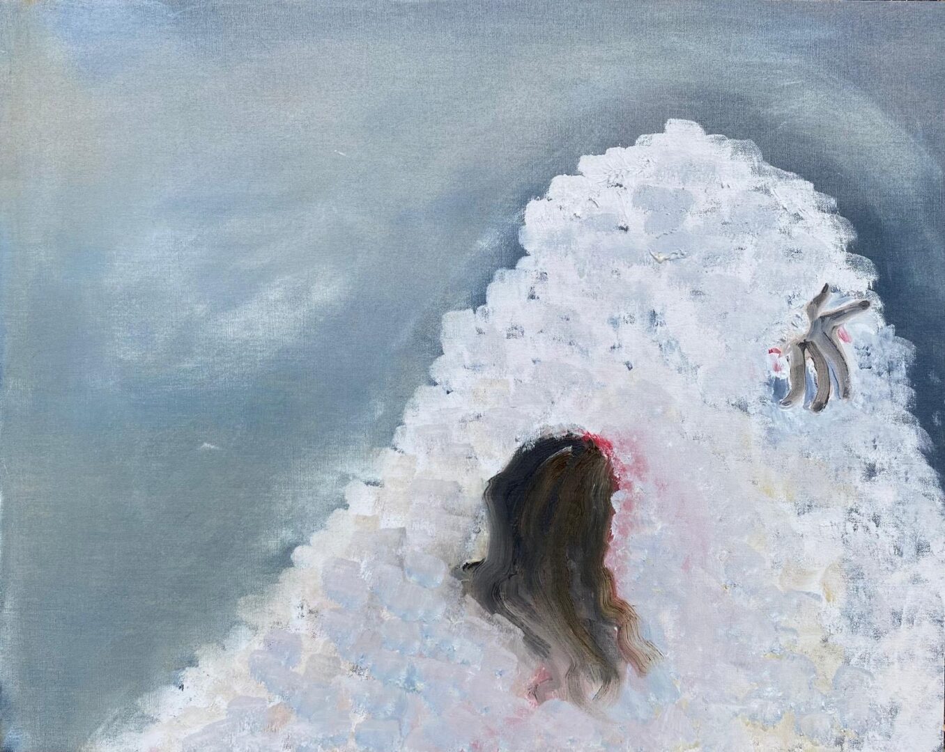 Zina Al-Shukri: An Unveiling 5 ‘Rubble’ 24in x 30in oil on linen 2023